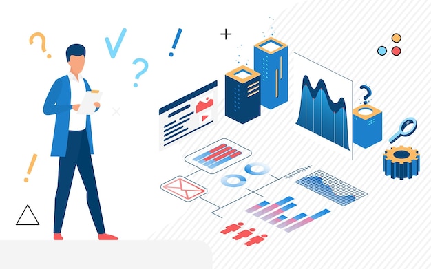 Monitoring business and company results evolutions charts