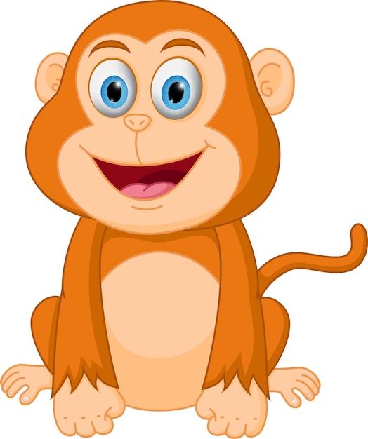 Monkey cartoon