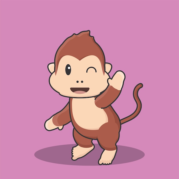 monkey orangutan gorilla baboon kong gorilla zodiac cartoon background vector chimpanzee ape icon