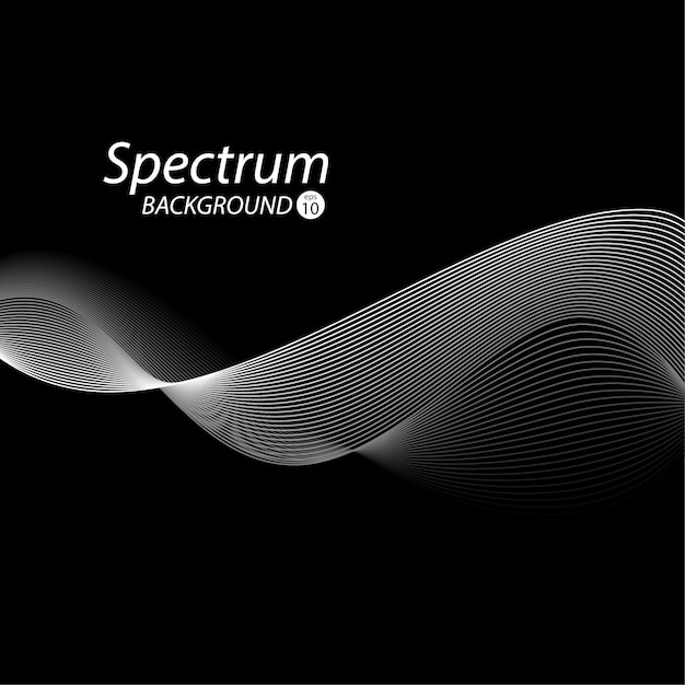 Monochrome Spectrum Background