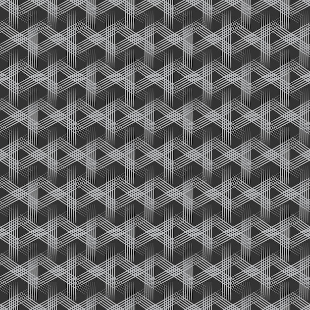 Monogram geometrik seamless pattern