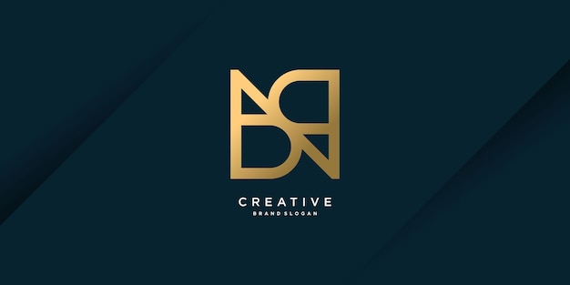 Monogram letter logo with creative combination initial for company or person part 5