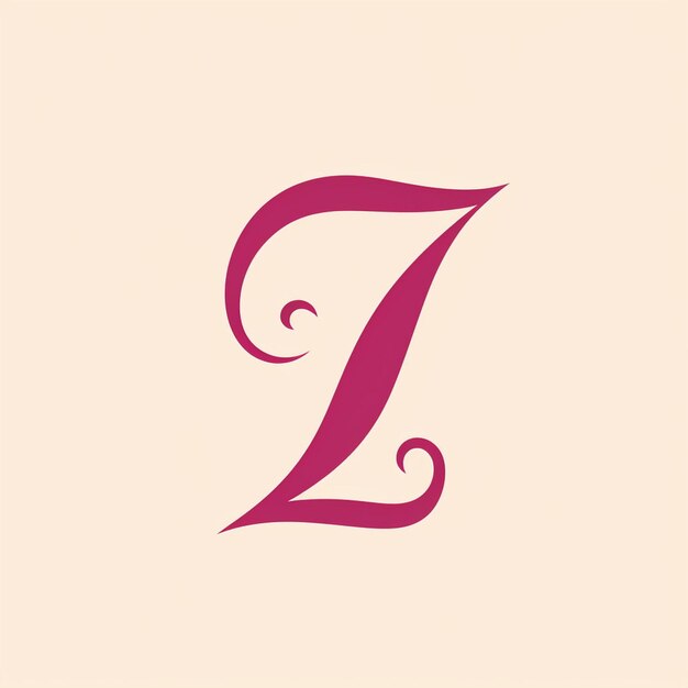 A monogram letter Z vector logo