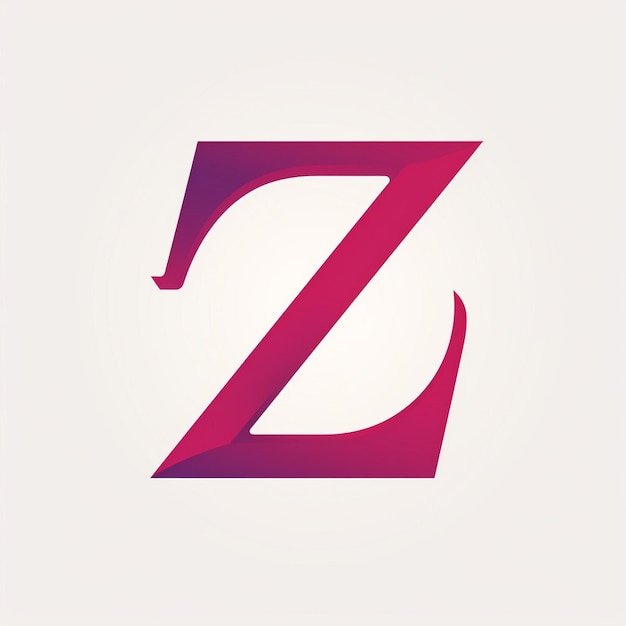 A monogram letter Z vector logo