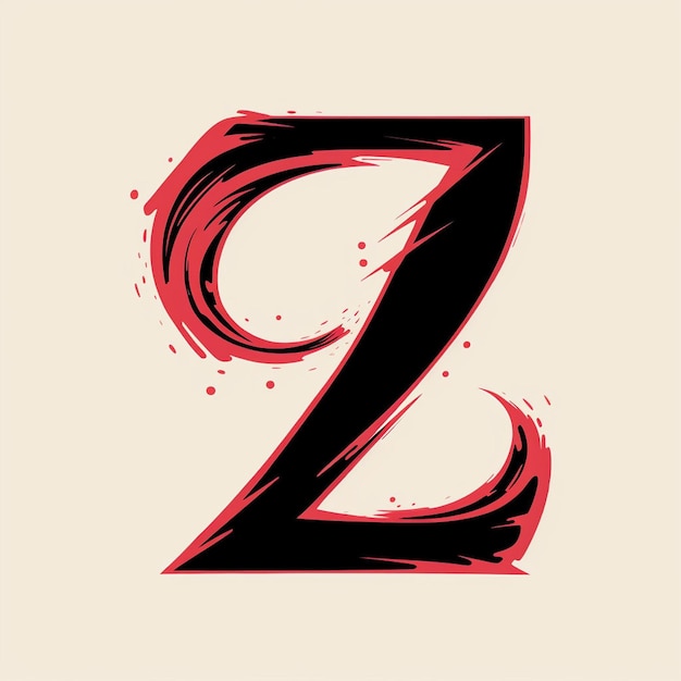 A monogram letter Z vector logo