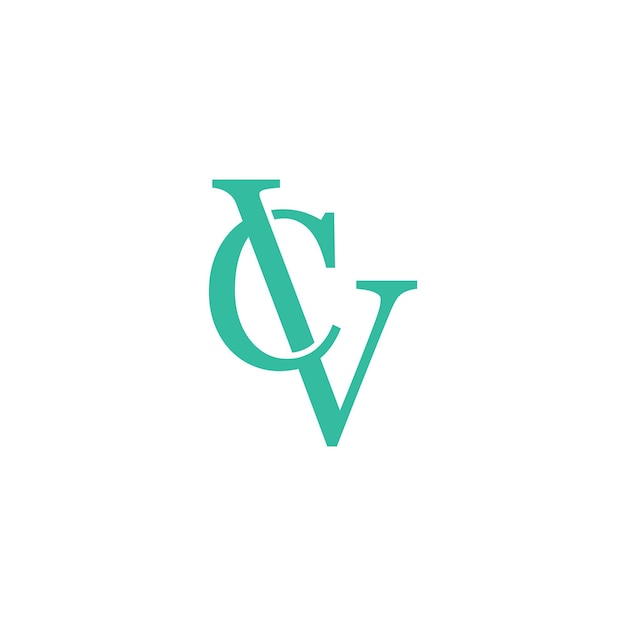 a monogram of the letters C and V. It can also be read as VC or VC