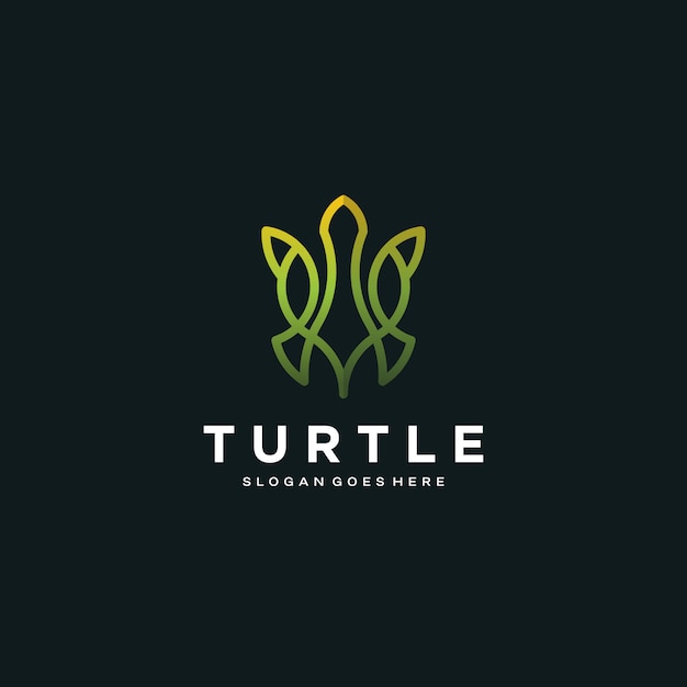 Monogram Turtle Logo