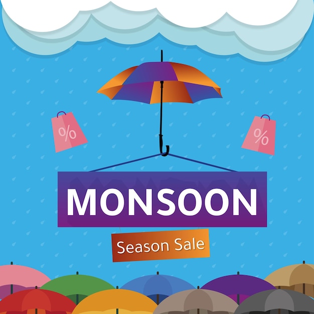 Monsoon sale umbrella