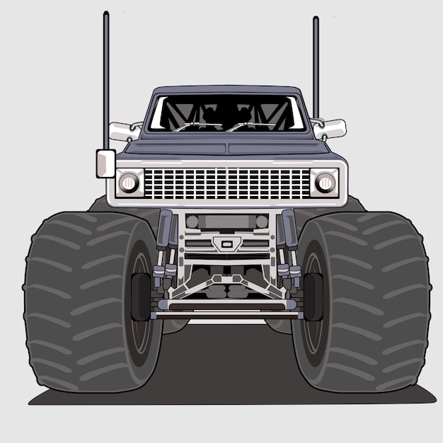 Monster truck big foot