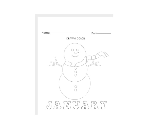 Months Handwriting Practice Worksheets