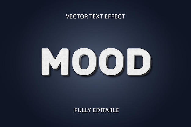 Mood Text effect photoshop