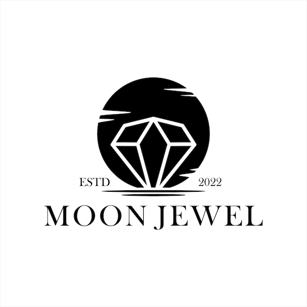 Moon Jewel logo design