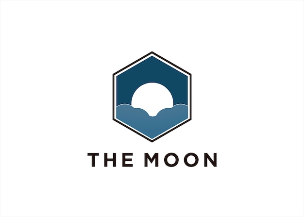 moon logo design