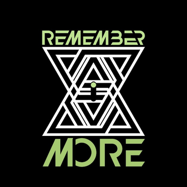 More remember text effect premium illustrator vector