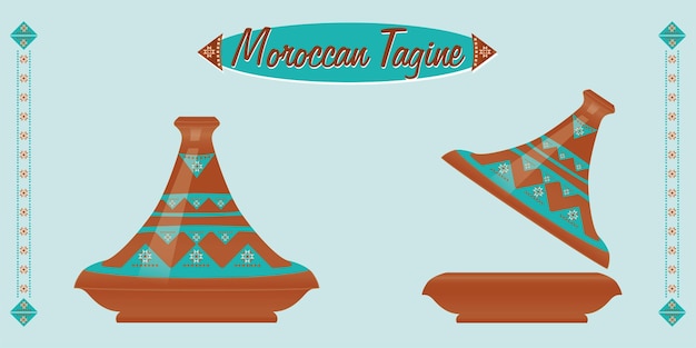 Moroccan Tagine ceramic pot Tajine is one of the most famous kitchen utensils in the world