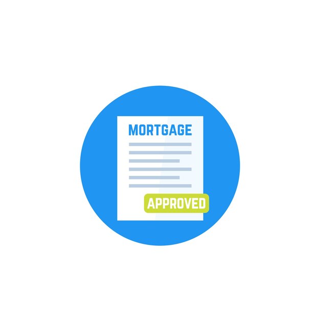 Mortgage approved icon