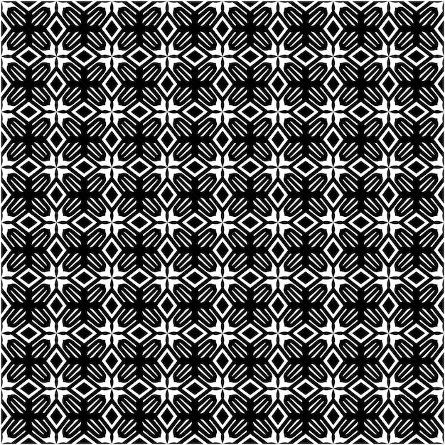 Mosaic seamless pattern design decorative style