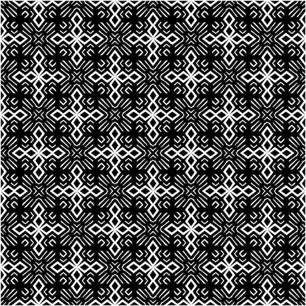 Mosaic seamless pattern design decorative style