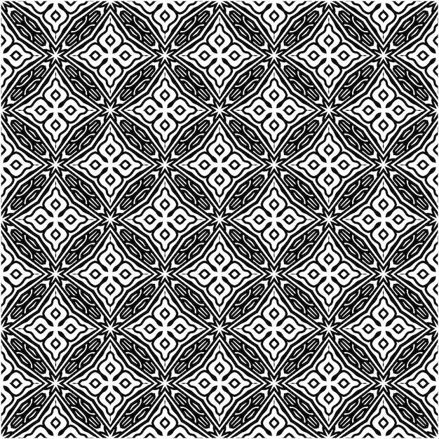 Mosaic seamless pattern design decorative style