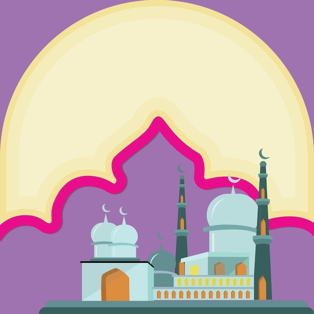 Mosque illustraiton