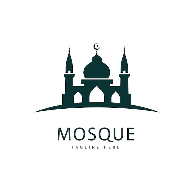 Mosque Logo Template Islamic Concept Design Creative Symbol