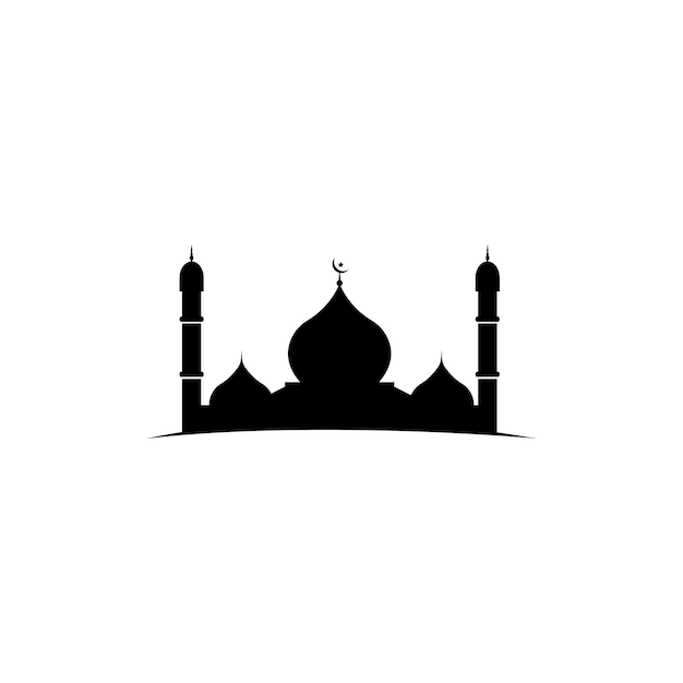 Mosque Moslem icon vector illustration design template