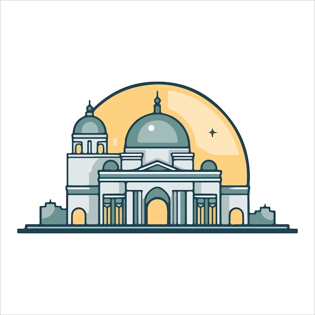 mosque vector art