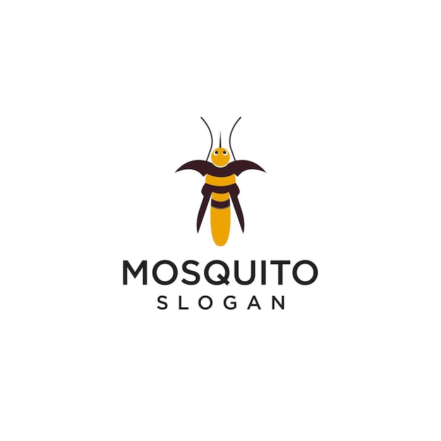 Mosquito logo icon design vector