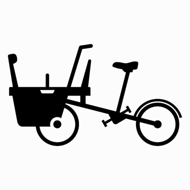 Mother baby bike stroller