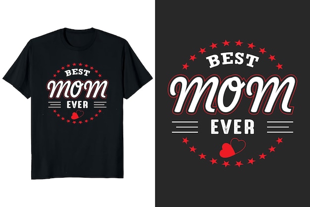 Mother day tshirt design mom mommy daughter vector illustration stepmom grandmother t shirt