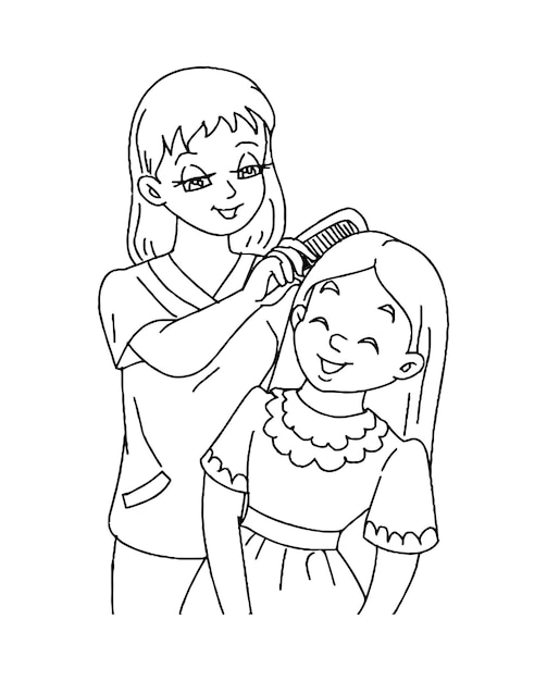 Mother's Day Coloring Pages for Kids