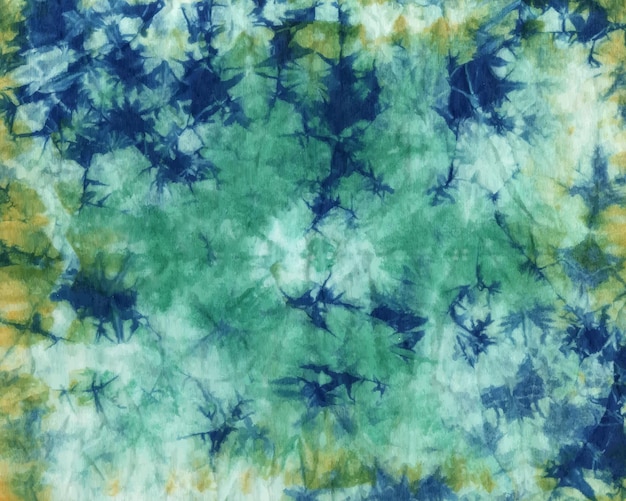 Vector mother's day hand painted watercolor green blue splash tie-dye pattern background