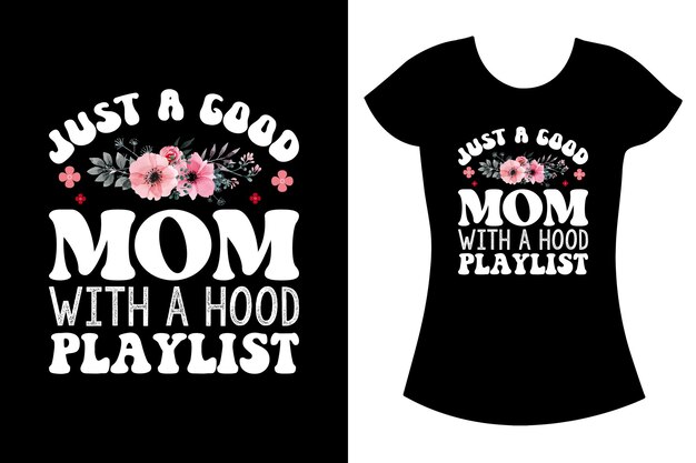 Vector mother's day t shirt design mom lover gift design