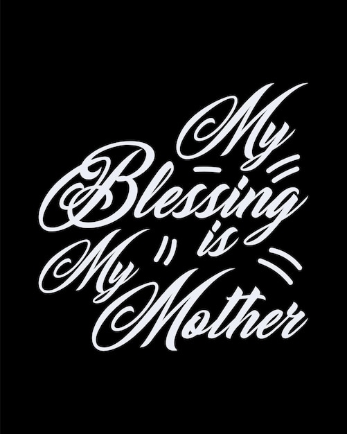 Mother's day t shirt design typography design