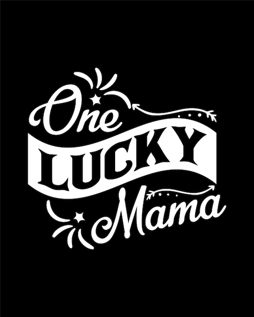 Mother's day t shirt design typography