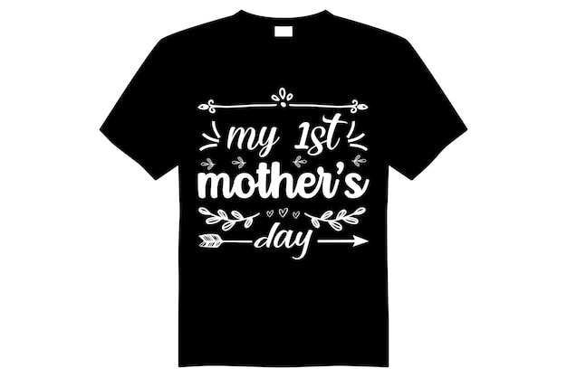 Mother's day tshirt design vector file editable