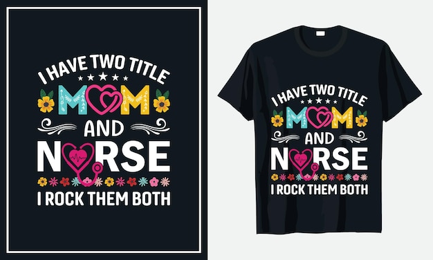 Mother's day typography Mom tshirt designs Premium Vector