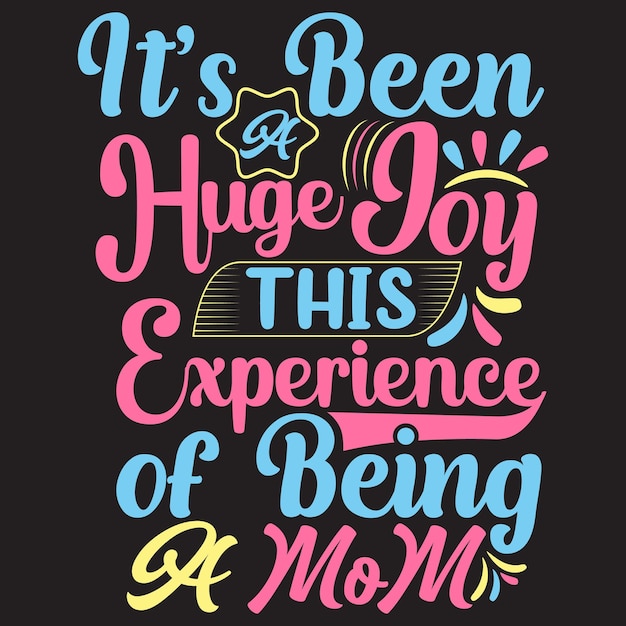 Mother's day typography Tshirt Designs