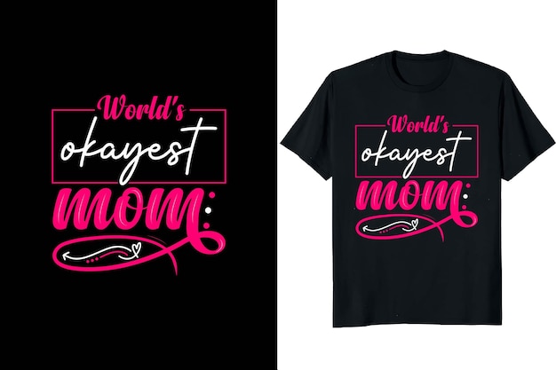 Vector mothers day svg tshirt design