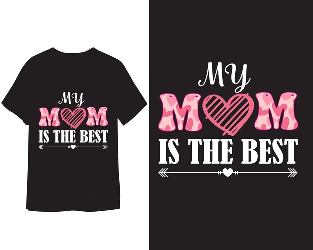 Vector mothers day t shirt design