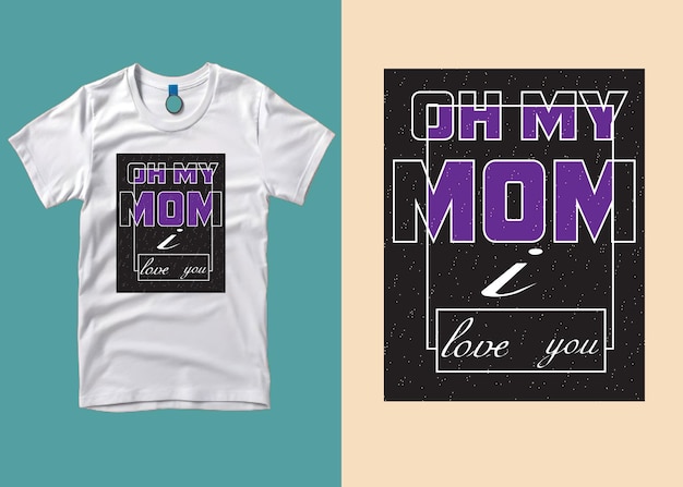 Mothers Typography TShirt Design