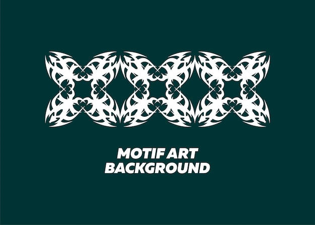 MOTIF ART BACKGROUND BEAUTIFUL