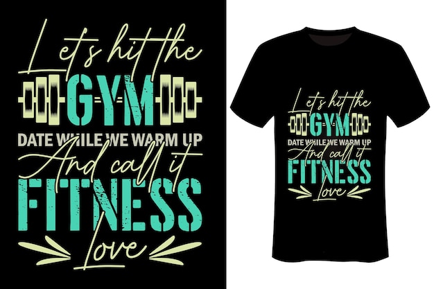 Motivation-Fitness-Gym T-Shirt Design