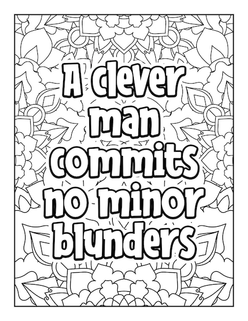 Motivational quotes coloring page Inspirational quotes coloring page Coloring page for adults