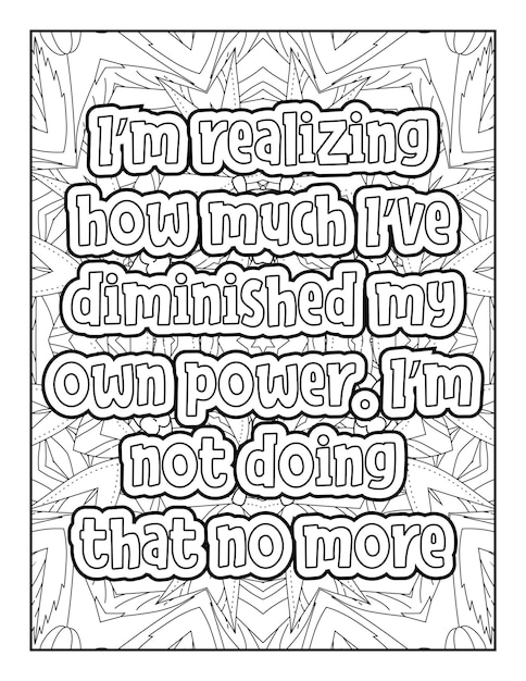 Motivational Quotes coloring page Inspirational quotes coloring page Quotes Coloring Book