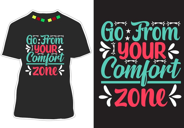 Motivational Typography Quotes Tshirt design