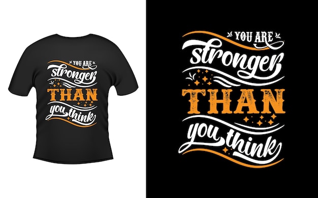 Motivational typography t shirt design