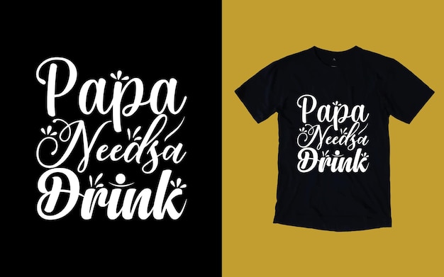 Motivational typography tshirt design