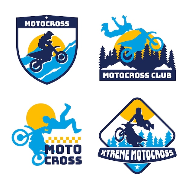 Motocross logo collection