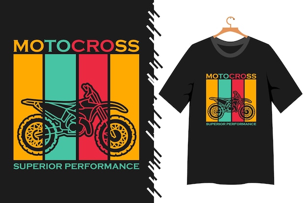 motocross vector t shirt design